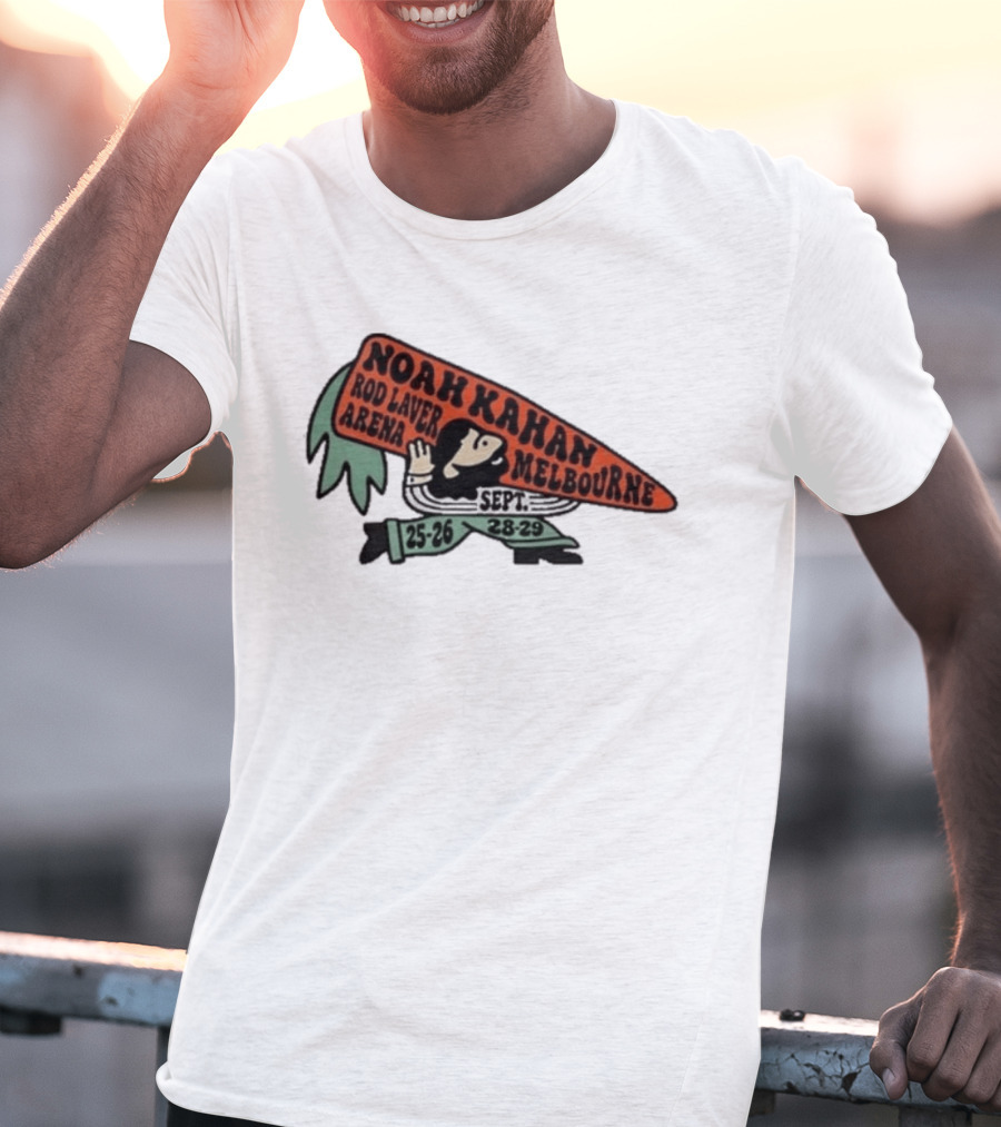 Noah Kahan Rod Laver Arena Melbourne Tour 25 26 28 29 T-Shirt
