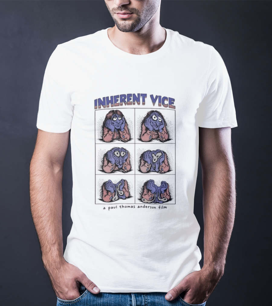 Inherent Vice A Paul Thomas Anderson Film Comic Strip T-Shirt