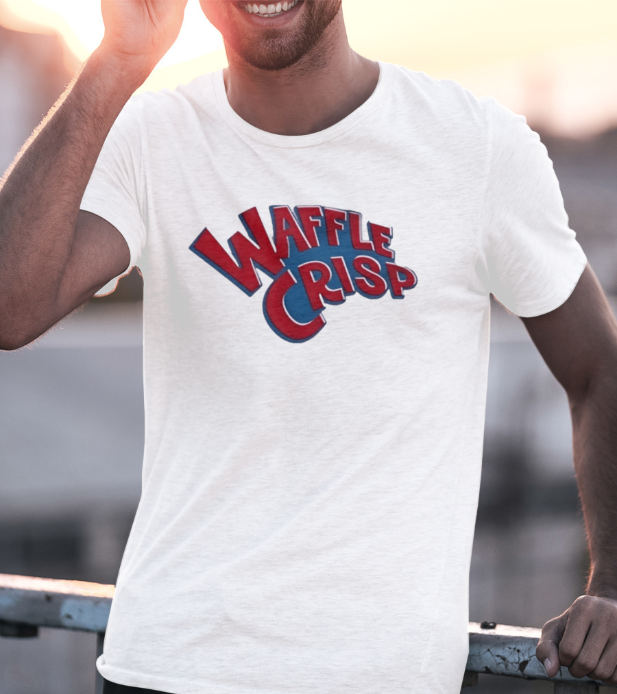 Waffle Crisp Cereal Retro Breakfast T-Shirt