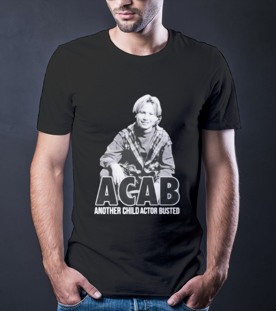 Jonathan Taylor Thomas ACAB Another Child Actor Busted T-Shirt