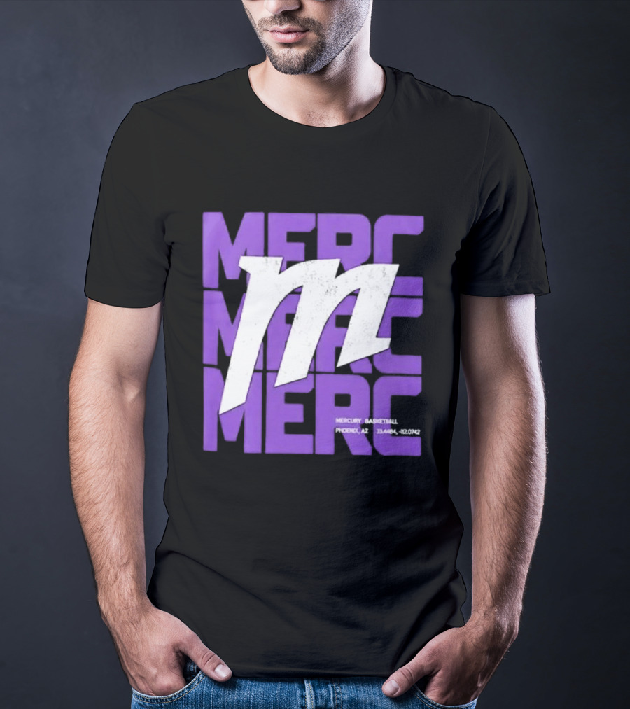 Phoenix Mercury X Factor MERC Basketball Team WNBA Arizona T-Shirt