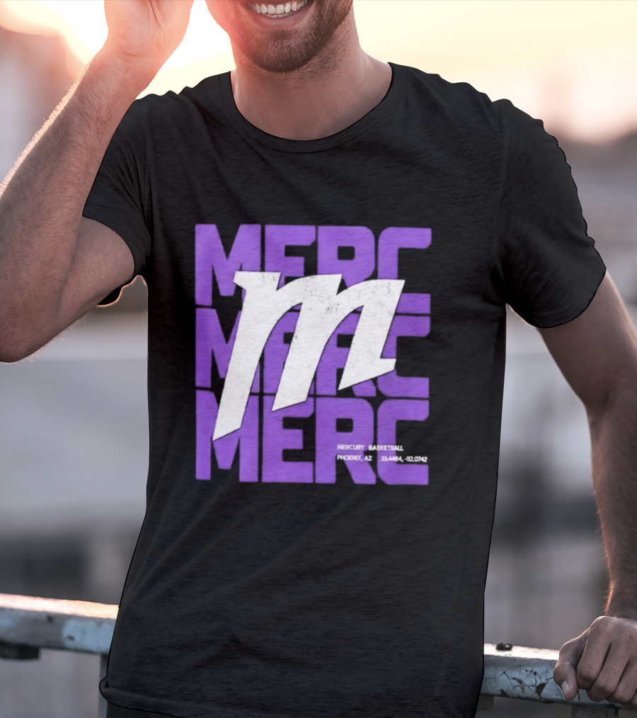 Phoenix Mercury X Factor MERC Basketball Team WNBA Arizona T-Shirt