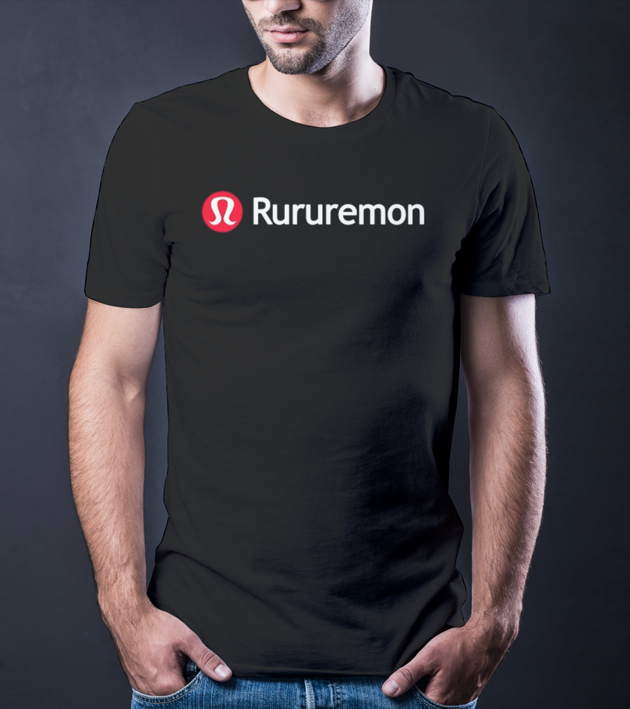 Rururemon Brand Red Circle T-Shirt