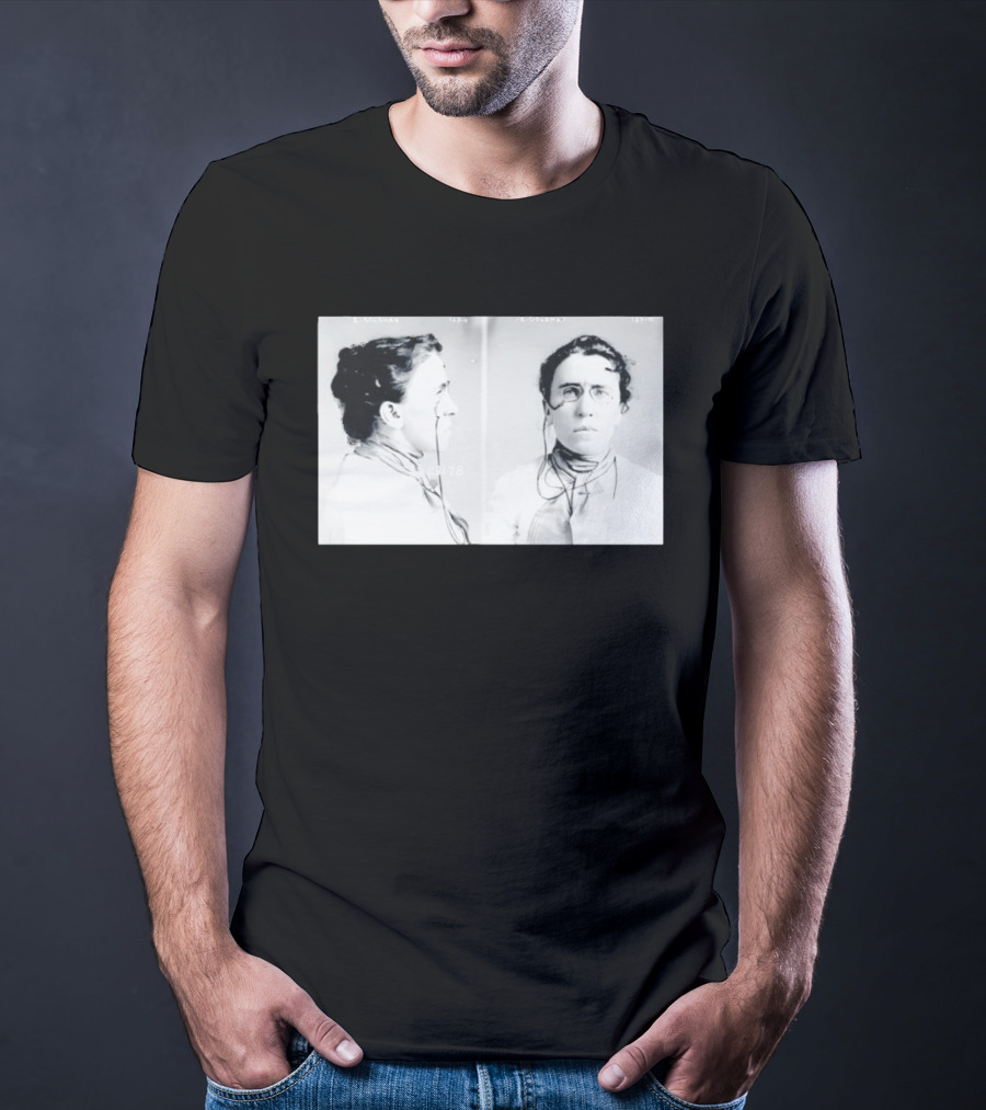 Emma Goldman Shot Anarchist Historical E. Goldmann 12178 T-Shirt