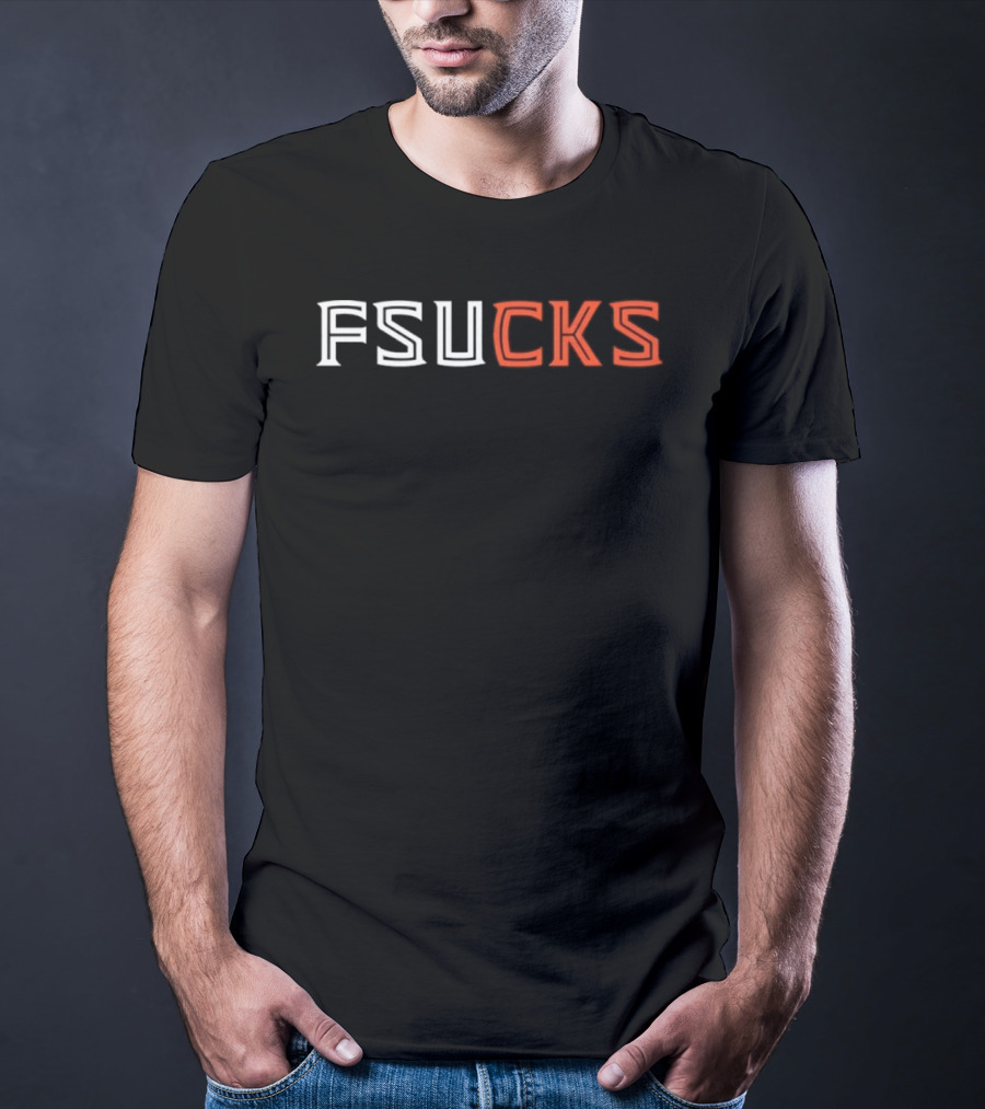 FSUCKS Florida State Seminoles College Football Rivalry Game T-Shirt