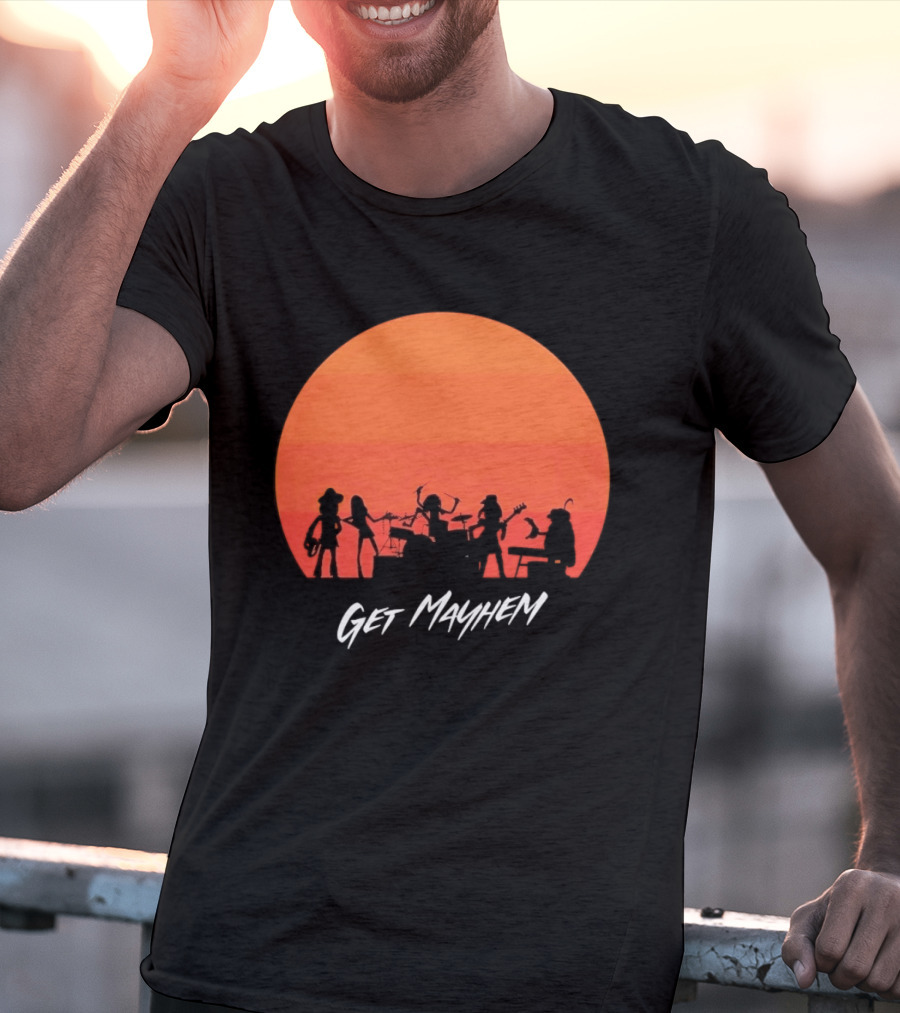 Get Mayhem Band Sunset Concert T-Shirt