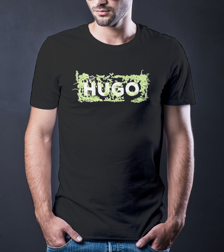 Hugo Botanical Floral Nature Greenery Leafy Vines T-Shirt