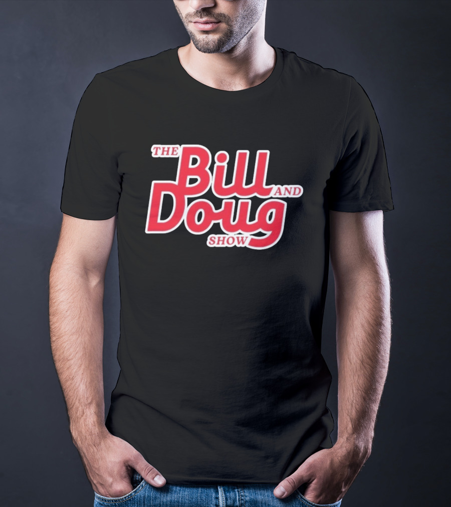 Ohio State Buckeyes The Bill And Doug Show Red Lettering T-Shirt
