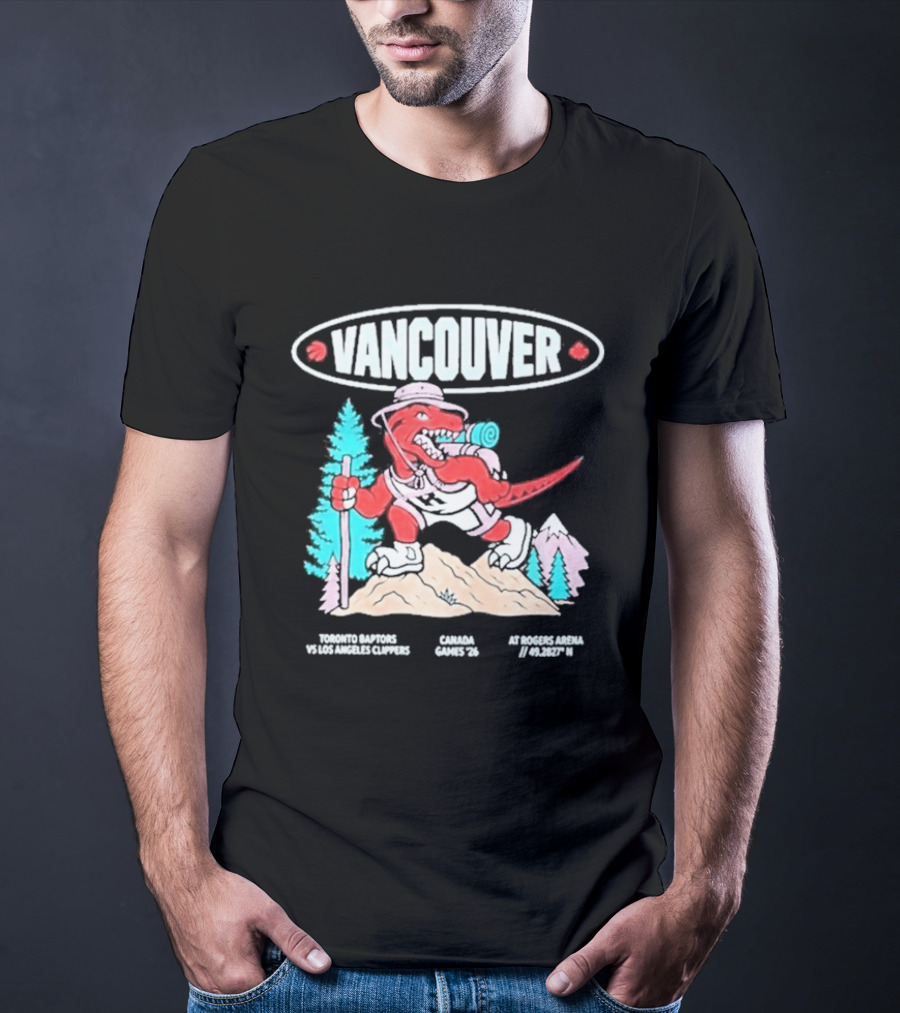 Vancouver Raptors Cartoon 2026 T-Shirt