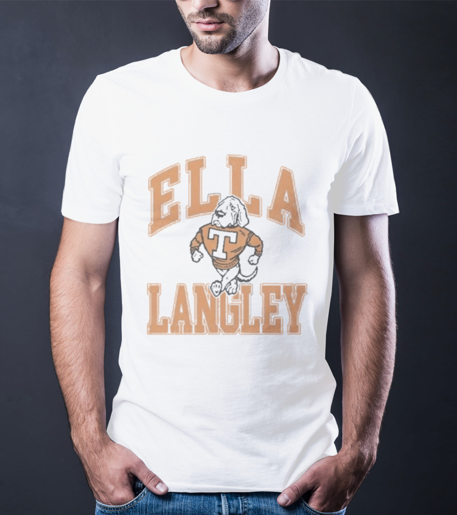 Ella Langley Live At Food City Center Knoxville With Iconic Tennessee Mascot T T-Shirt