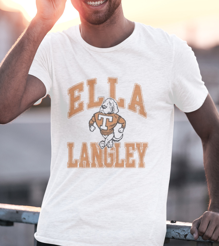 Ella Langley Live At Food City Center Knoxville With Iconic Tennessee Mascot T T-Shirt