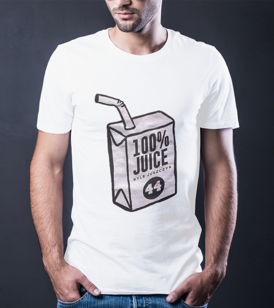 Kyle Juszczyk 100 Percent Juice 44 San Francisco 49ers Carton T-Shirt