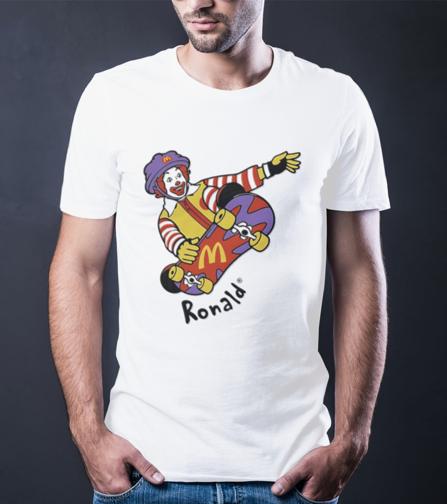Ronald McDonald Skateboarding McDonald's Fun T-Shirt