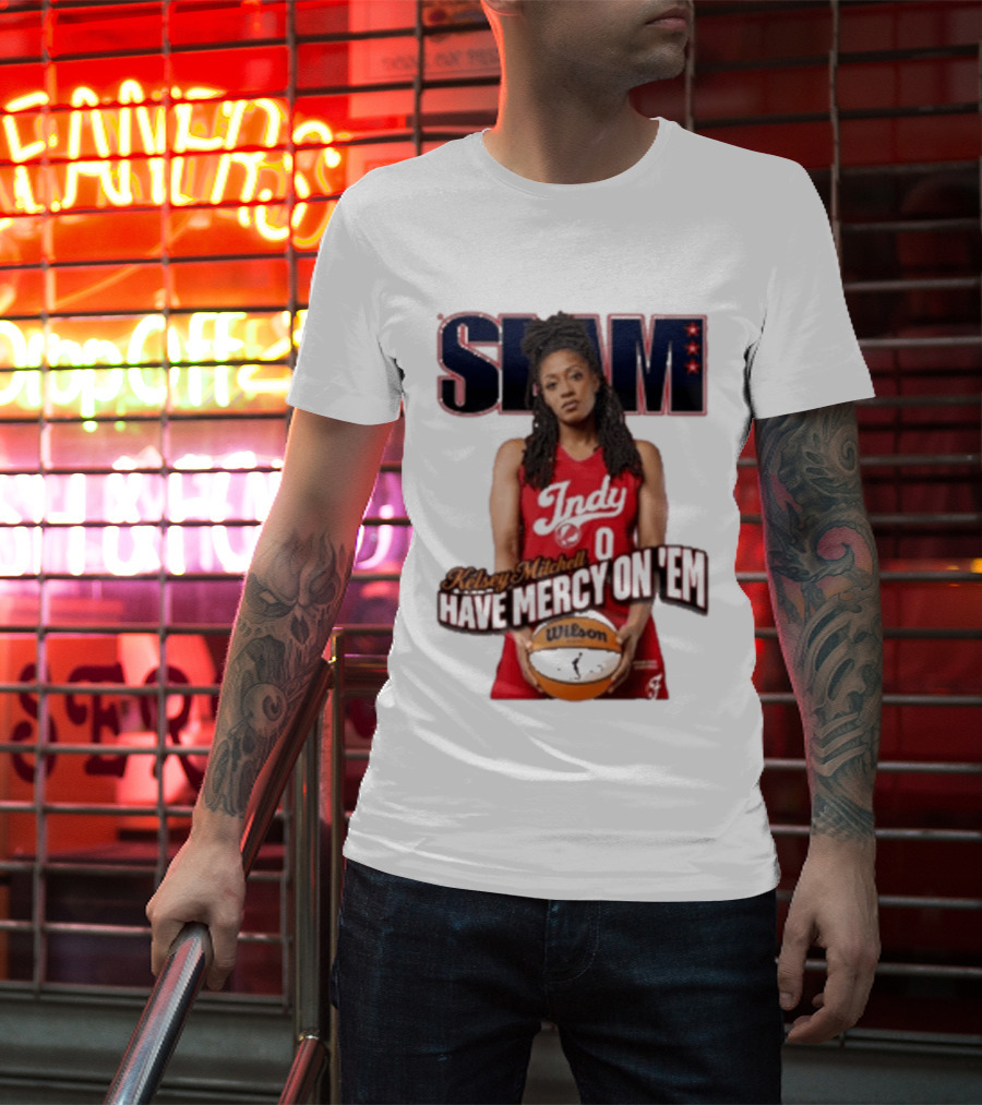 SLAM Indy Kelsey Mitchell Have Mercy On 'Em Basketball T-Shirt