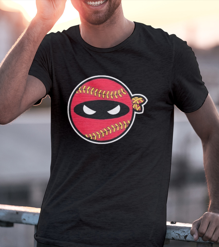 Atlanta Braves Baseball Ninja Face Mask Stitching T-Shirt