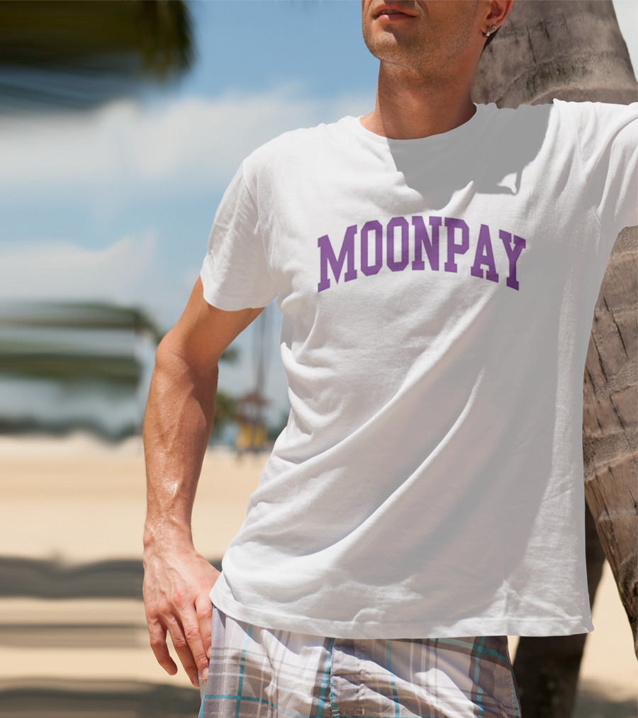 MoonPay Crypto Payment Fintech Blockchain MoonPay T-Shirt