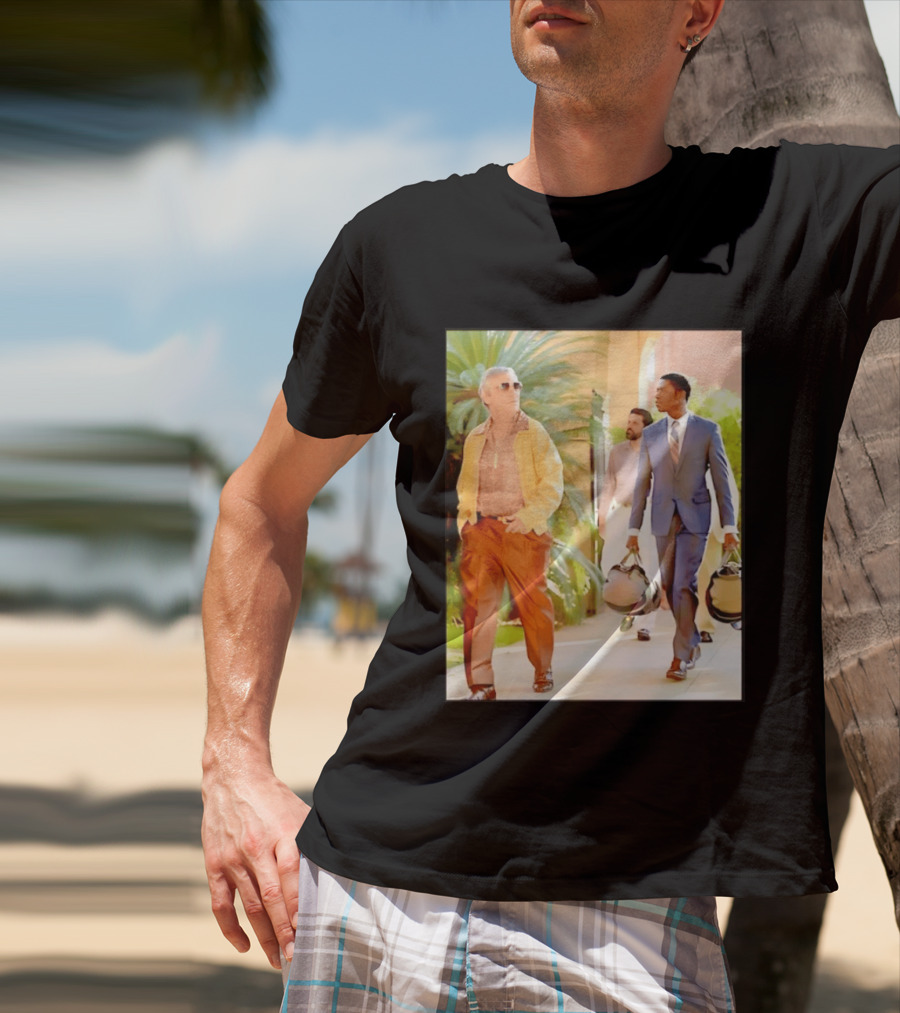 Snowfall TV Series Characters Franklin Saint Teddy McDonald Fashion Outfits T-Shirt