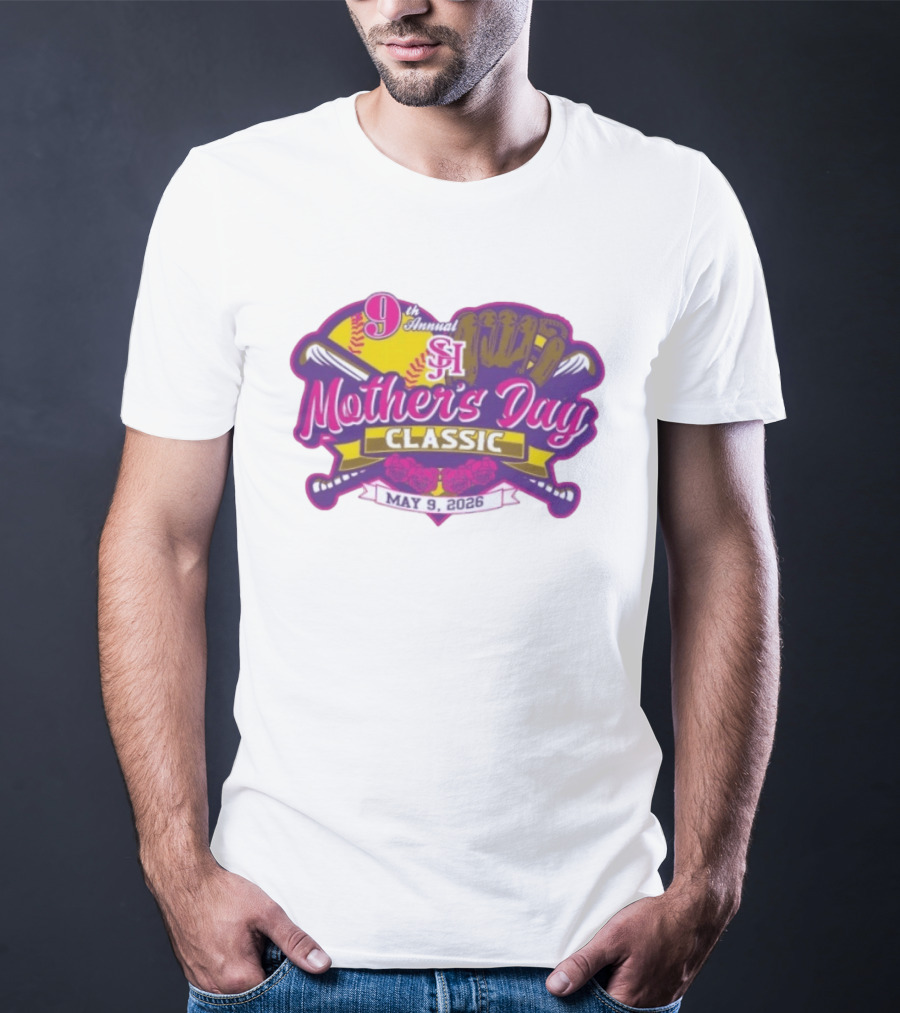 9th Annual SJ Heat Softball Mother's Day Classic May 9 2026 T-Shirt