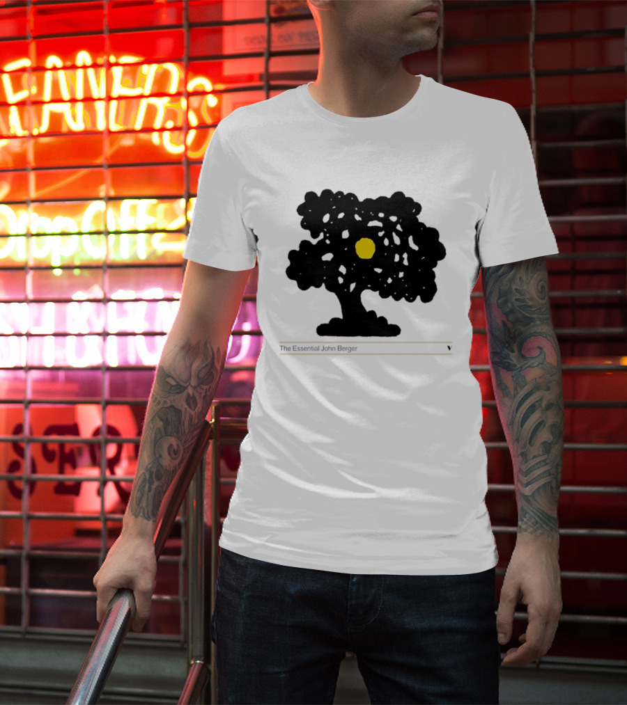 The Essential John Berger Ways Of Seeing Tree With Yellow Sun T-Shirt