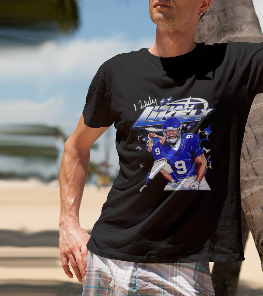 Isiah Likely Baltimore Ravens Number 9 Football T-Shirt