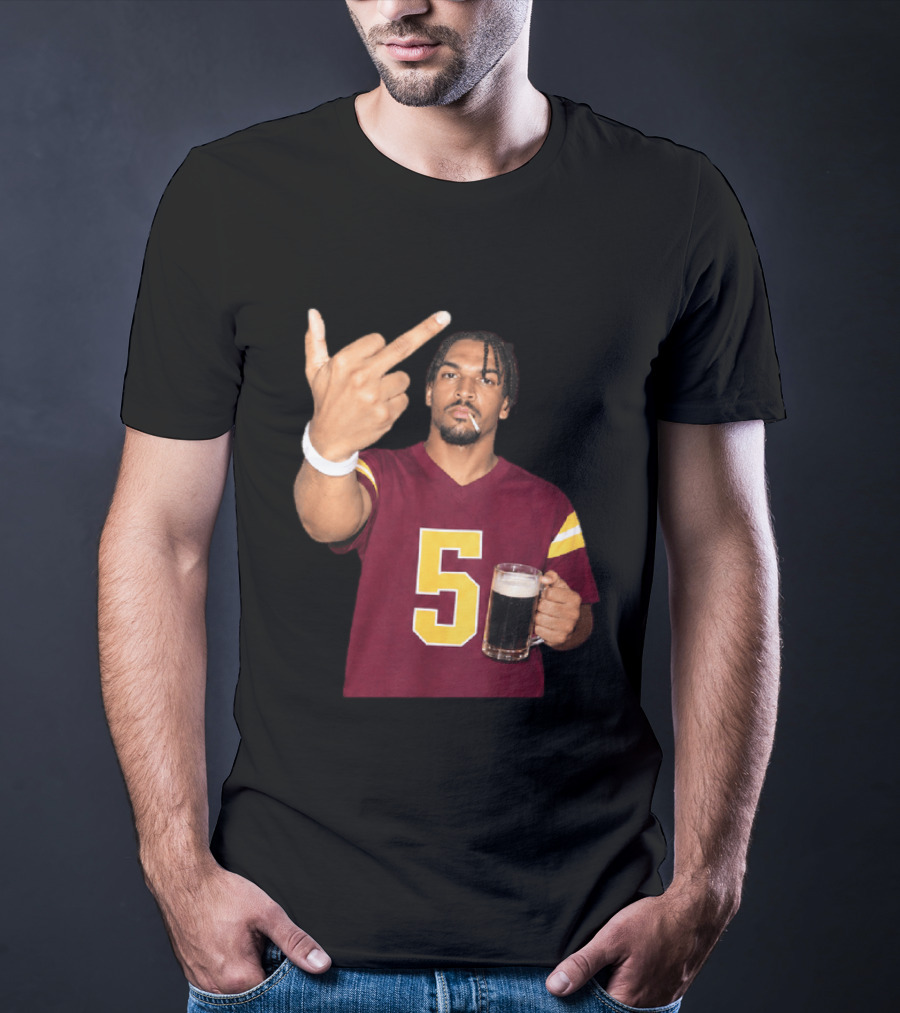 Jayden Daniels Middle Finger T-Shirt