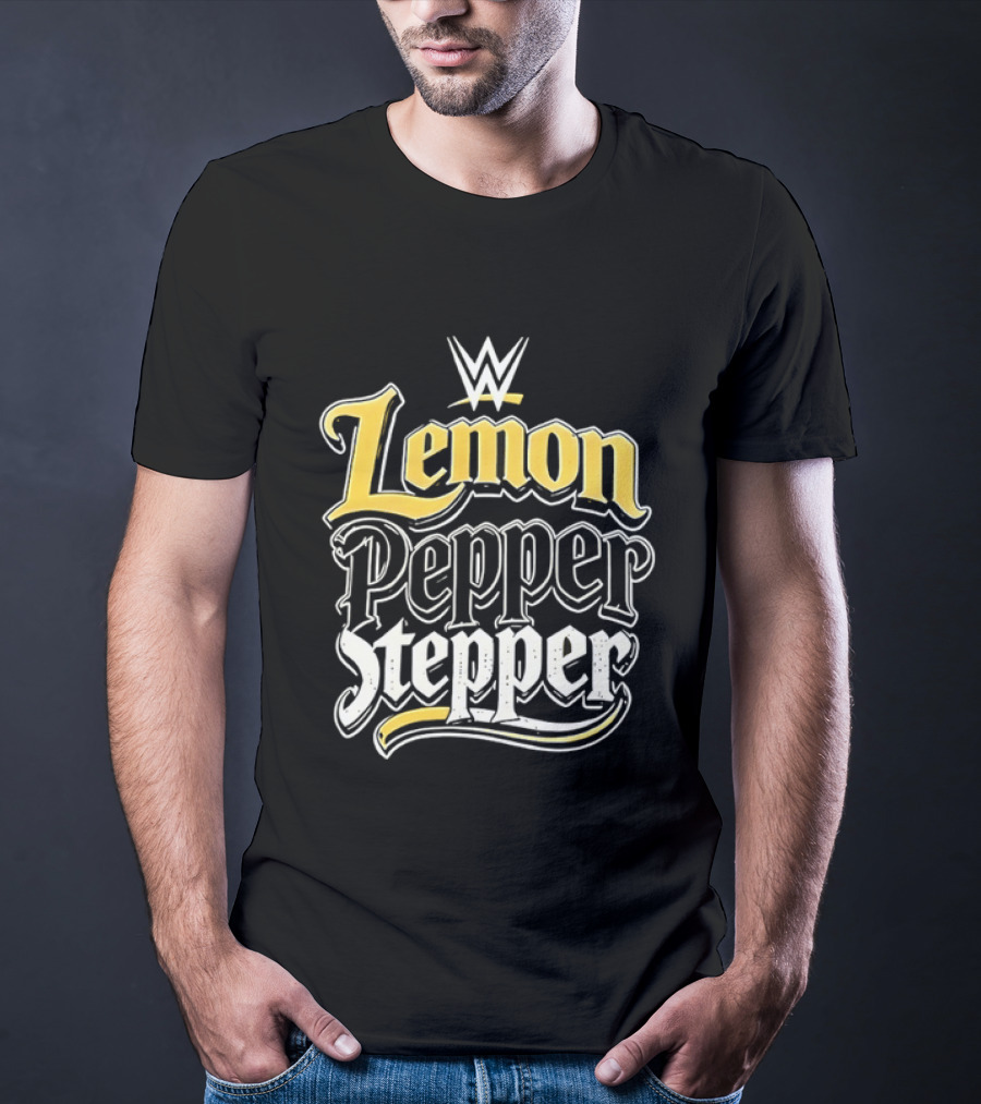WWE Lemon Pepper Stepper Wrestling Merchandise T-Shirt