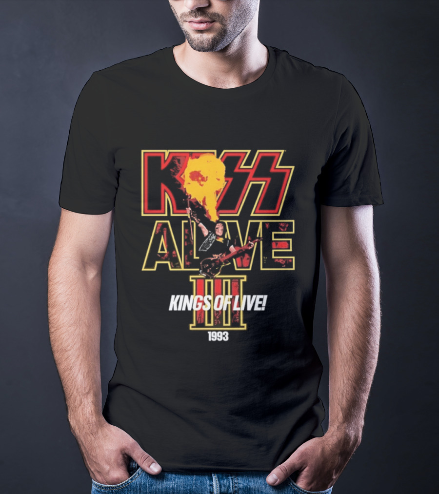 Kiss Alive III Kings Of Live 1993 T-Shirt