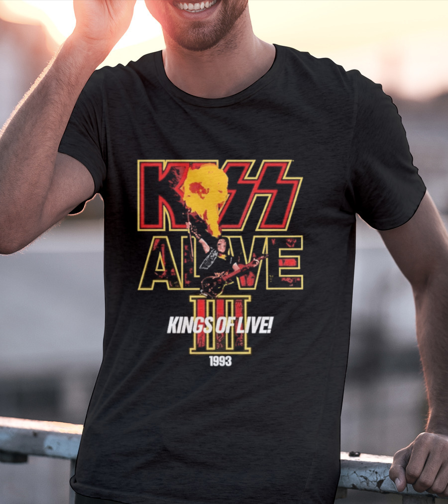 Kiss Alive III Kings Of Live 1993 T-Shirt