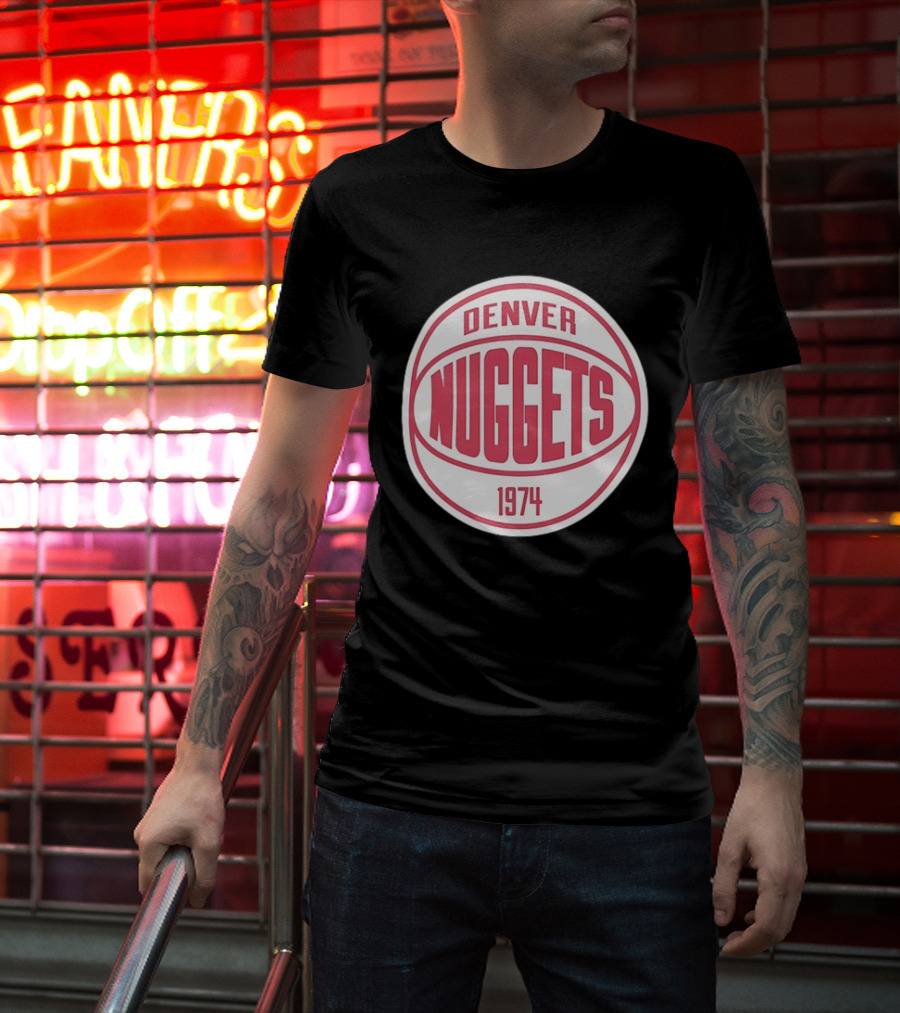 Denver Nuggets 1974 Vintage Basketball T-Shirt