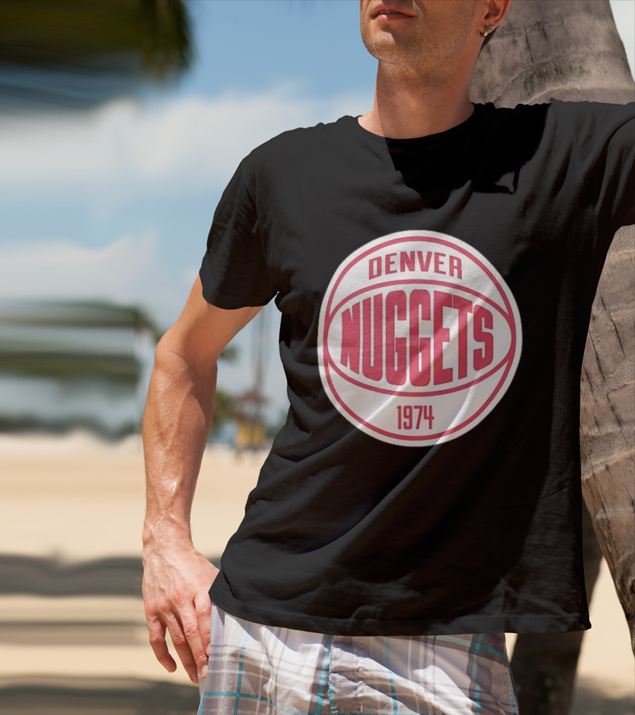 Denver Nuggets 1974 Vintage Basketball T-Shirt