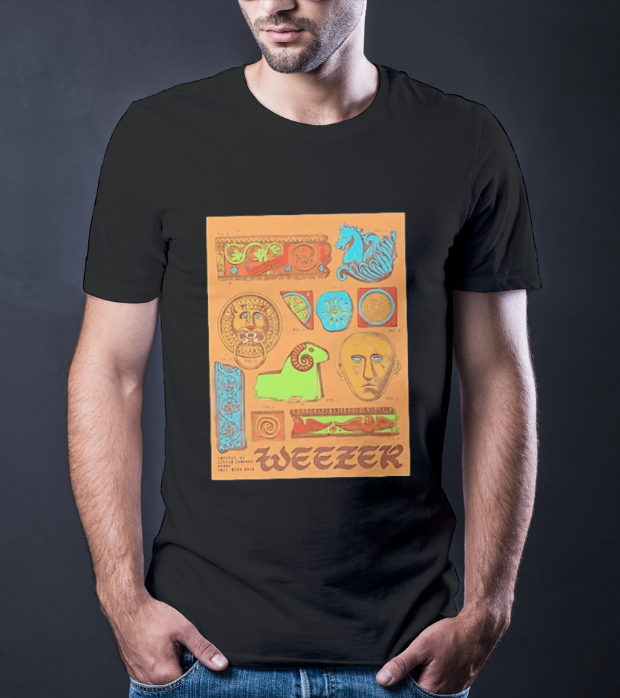 Weezer Detroit Little Caesars Arena September 27 2024 T-Shirt