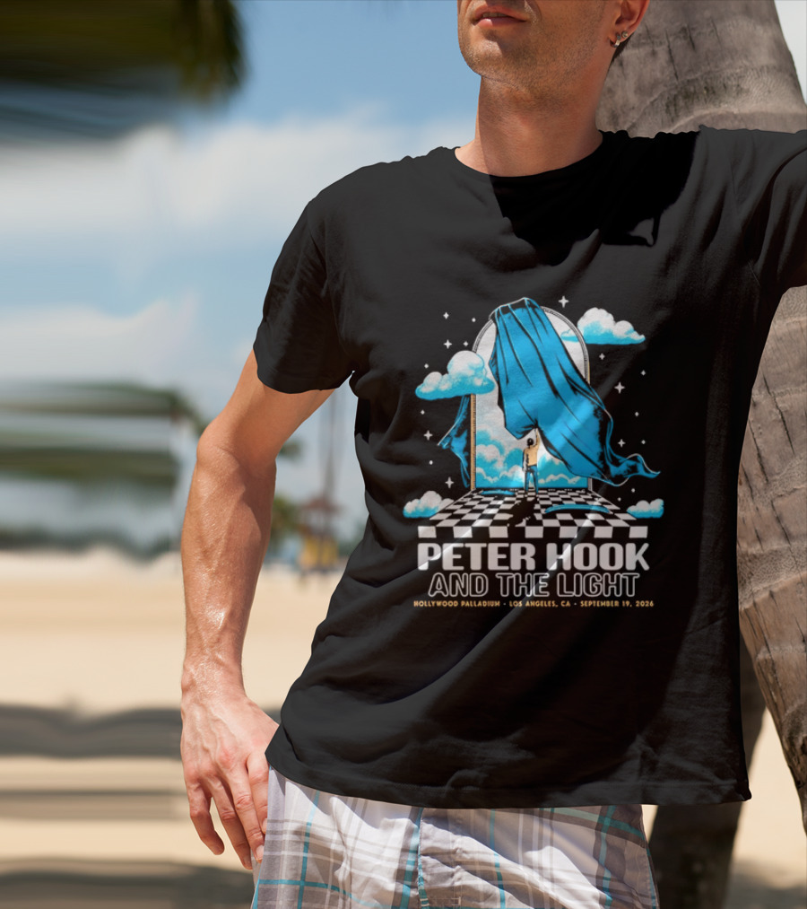Peter Hook And The Light Live Concert Hollywood Palladium Los Angeles September 19 2026 T-Shirt
