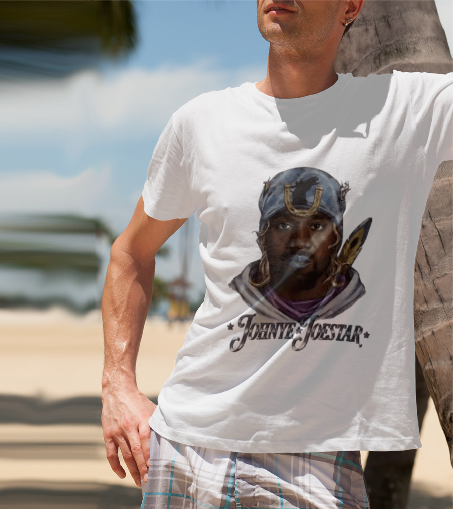 JOHN YE JOESTAR Anime Crossover Character Mashup T-Shirt