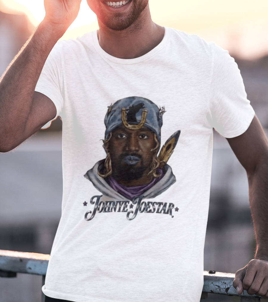 JOHN YE JOESTAR Anime Crossover Character Mashup T-Shirt