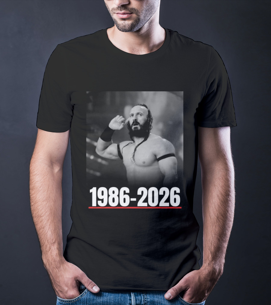AEW Announced That Benjamin Satterley Known As Pac Passed Away 1986 2026 T-Shirt