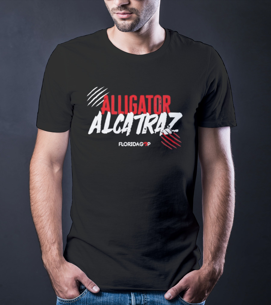 Alligator Alcatraz Florida Gop T-Shirt