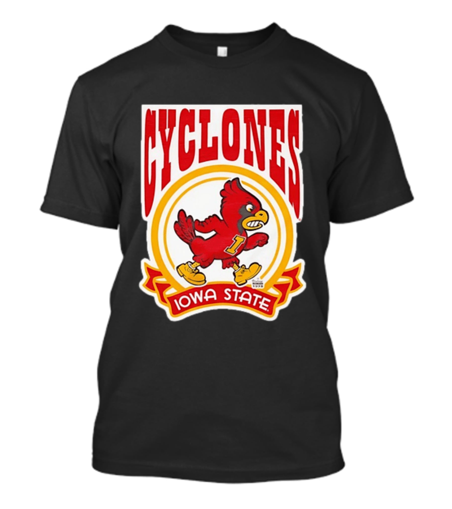 Iowa State Cyclones NCAA 1978 Mascot Bird T-Shirt