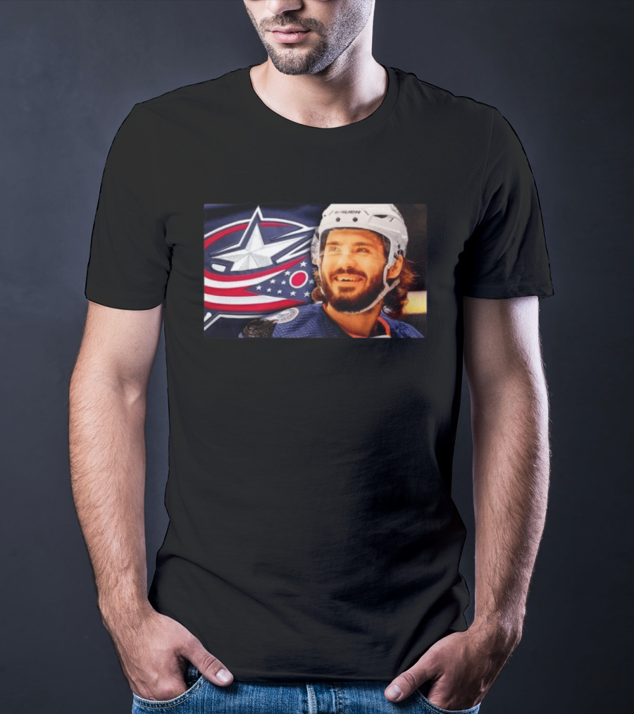 Columbus Blue Jackets Kirill Marchenko Latest Highlights T-Shirt