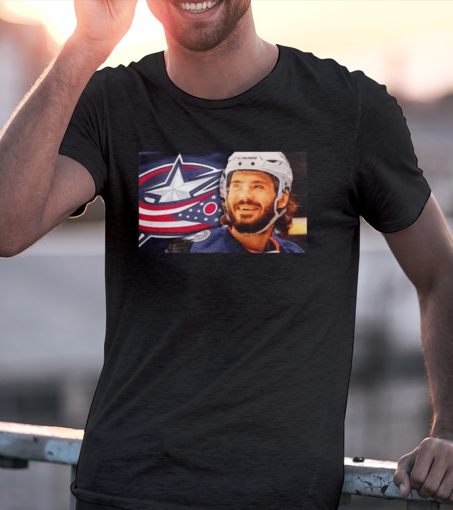 Columbus Blue Jackets Kirill Marchenko Latest Highlights T-Shirt