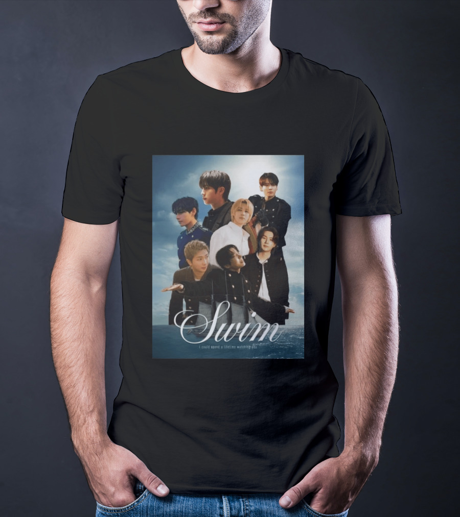 BTS Swim Song Of The Year VMAs Image With 'I Could Spend A Lifetime Ing You T-Shirt