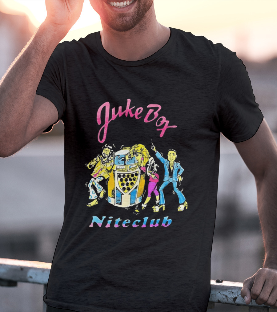 Juke Box Niteclub Retro Dance Party Vibes T-Shirt