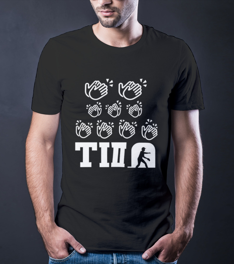 TII Clap Hands Baseball Pitcher T-Shirt