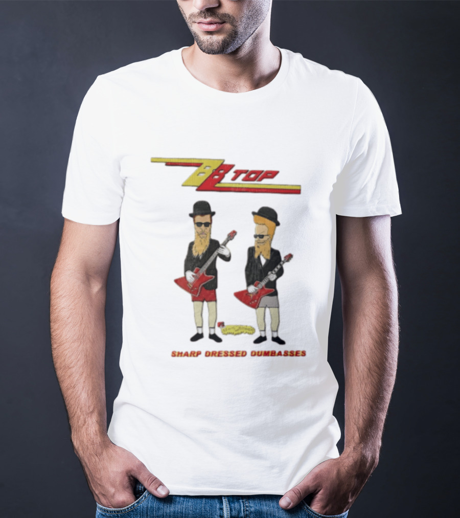 BB Top Beavis And Butt Head Sharp Dressed Dumbasses T-Shirt