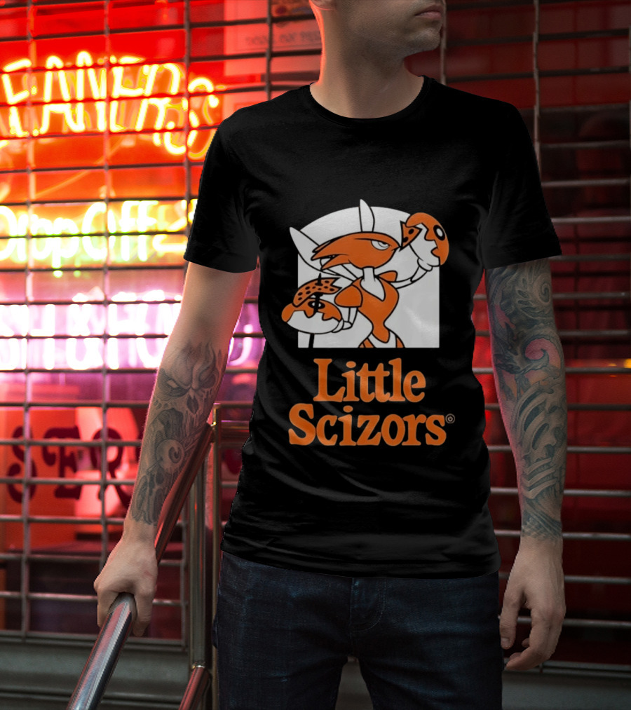 Little Scizors Pizza Scyther Pokémon T-Shirt