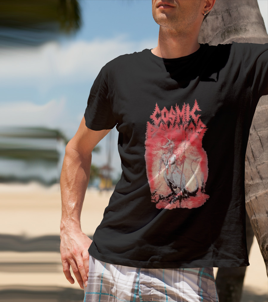 Cosmic Psychos Devil Kangaroo Australian Punk T-Shirt
