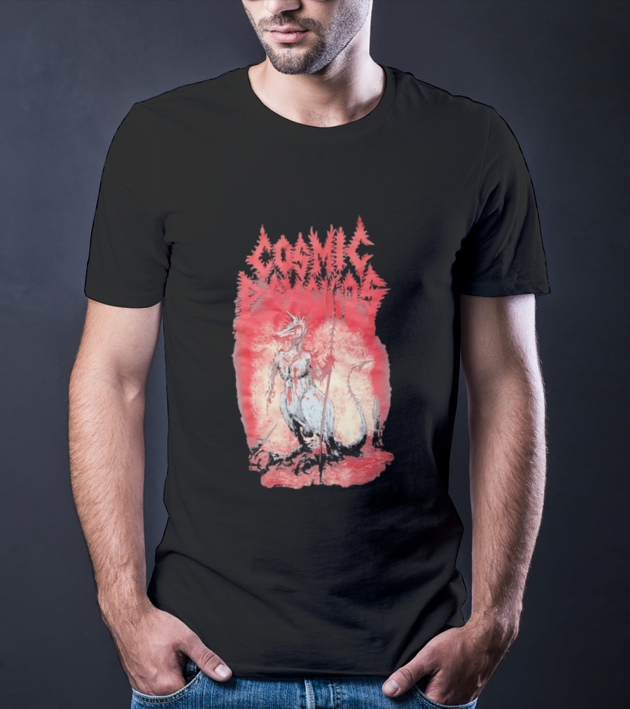 Cosmic Psychos Devil Kangaroo Australian Punk T-Shirt