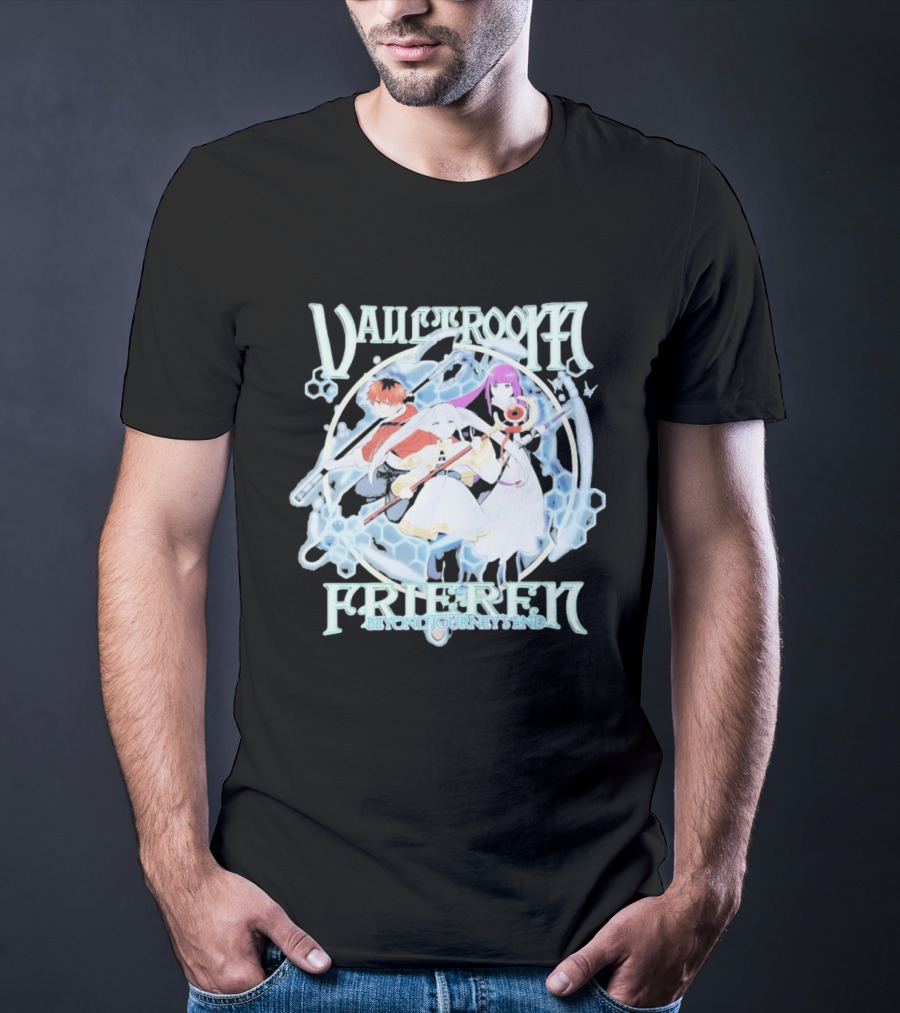 Vaultroom Frieren Beyond Journey's End Character Circle T-Shirt