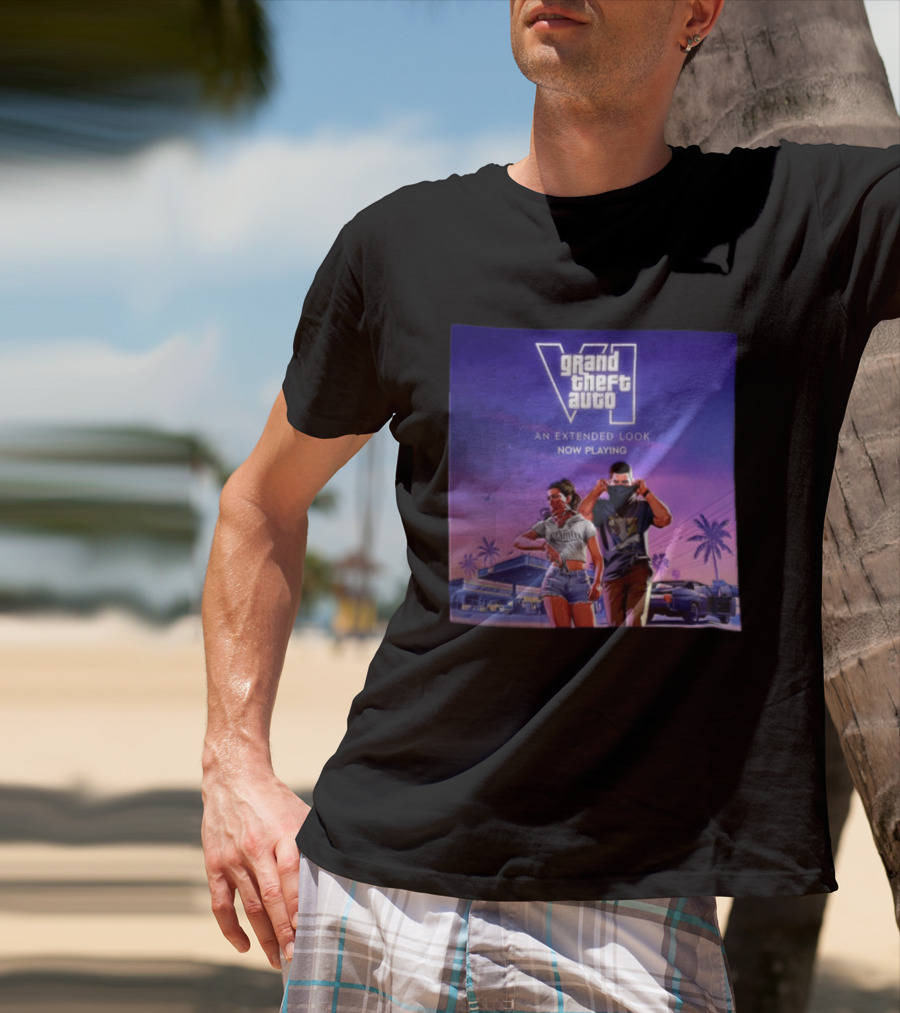 Grand Theft Auto VI Lucia Jason An Extended Look Now Playing T-Shirt