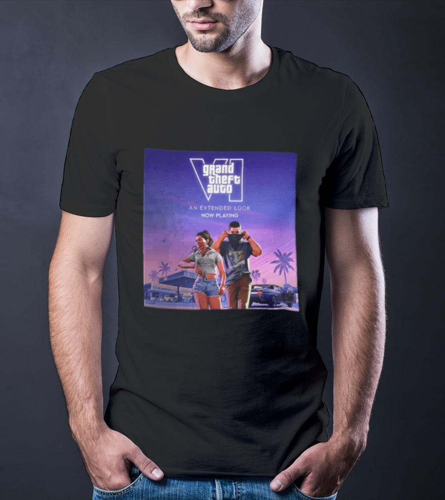 Grand Theft Auto VI Lucia Jason An Extended Look Now Playing T-Shirt