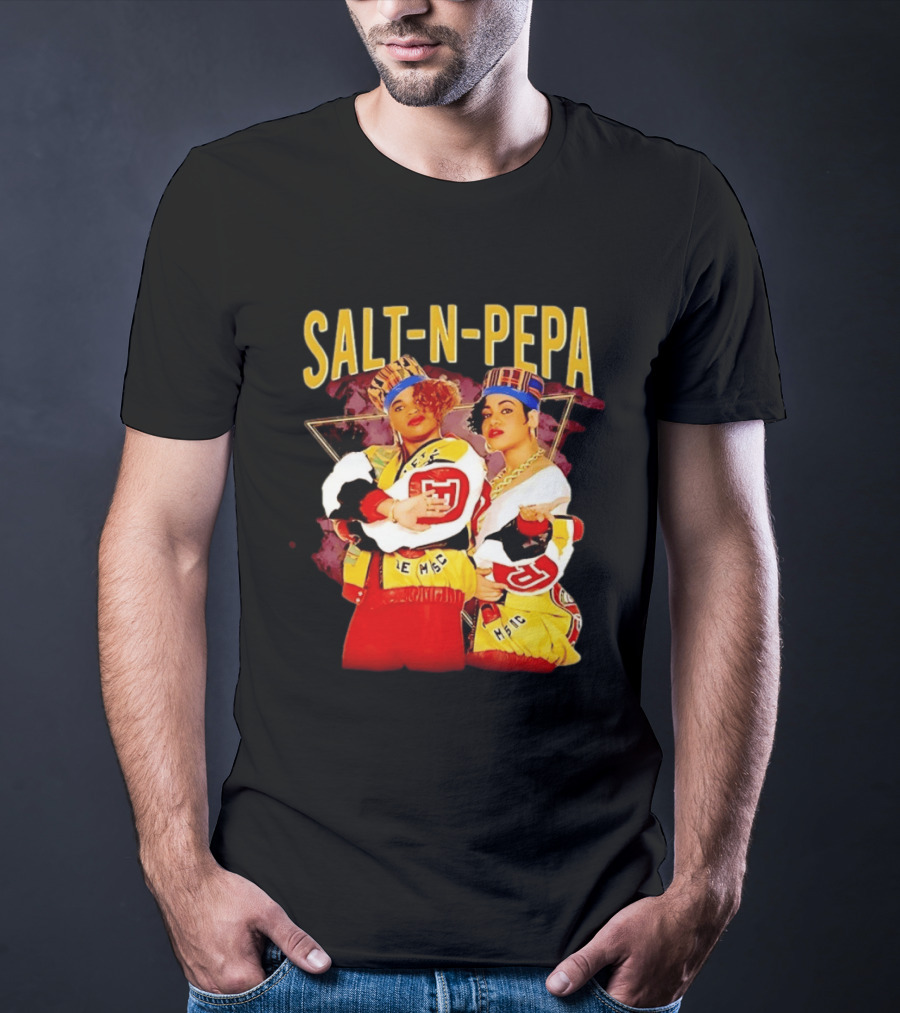 Salt N Pepa Iconic 90s Hip Hop Fashion T-Shirt